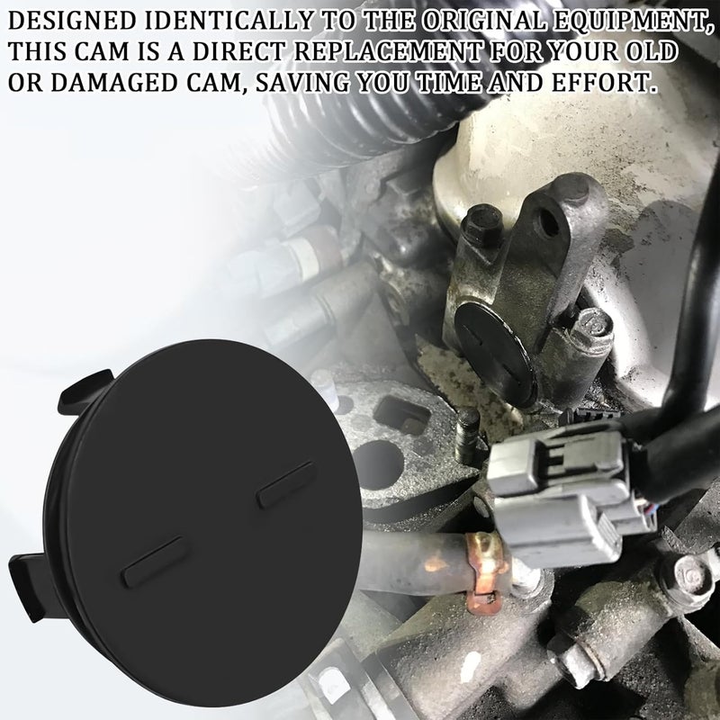 SamWinGear Cylinder Head Rear Cam Plug with Seal for Honda Civic, Camshaft Seal Cap 12513-P72-003 12513P72003 Engine Semi-Circular Plug for Honda Civic HR-V Insight CR-V CR-Z Acur Integra 1990-2018 - Image 5